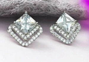 Crystal Brilliance Stud Earrings | A Statement of Grace