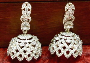 Royal Radiance Jhumka Earrings | A Timeless Statement of Grace